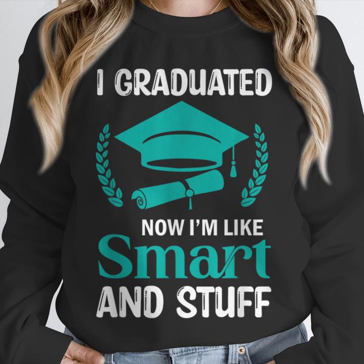 I Graduated Smart Graduation Student College University Unisex Sweatshirt