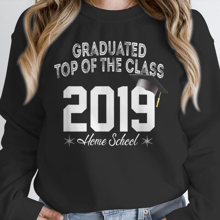 Graduated Top Of The Class 2019 Home School Graduation Shirt Unisex Sweatshirt