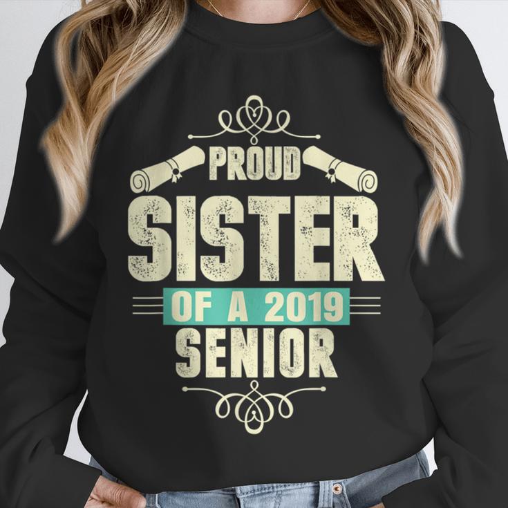 Graduation 2019 TShirt Proud Sister Of A Senior Unisex Sweatshirt