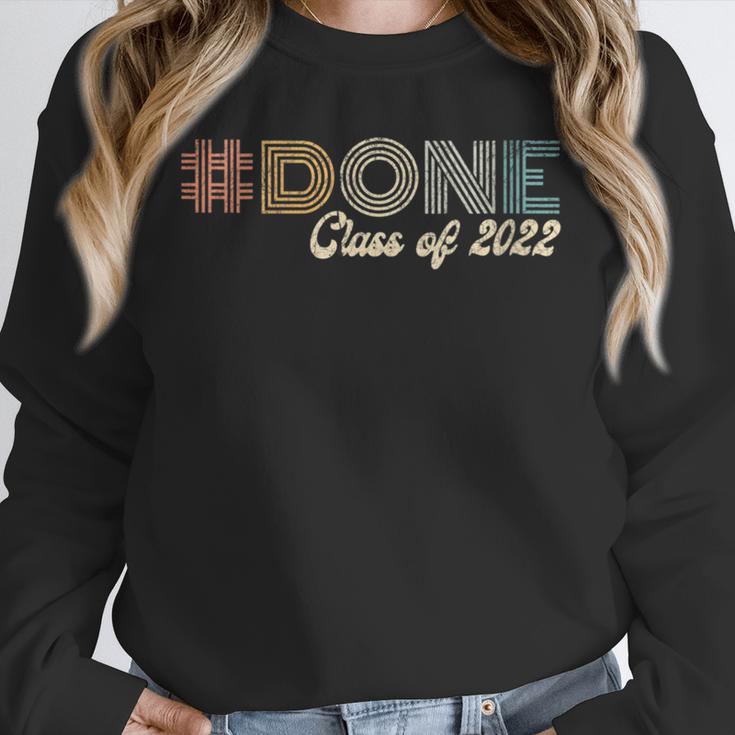 Graduation 2022 DONE With School Class Of 2022 Graduate Unisex Sweatshirt