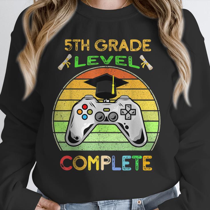 Graduation 5th Grade Level Complete Gamer Class 2021 Gaming Unisex Sweatshirt