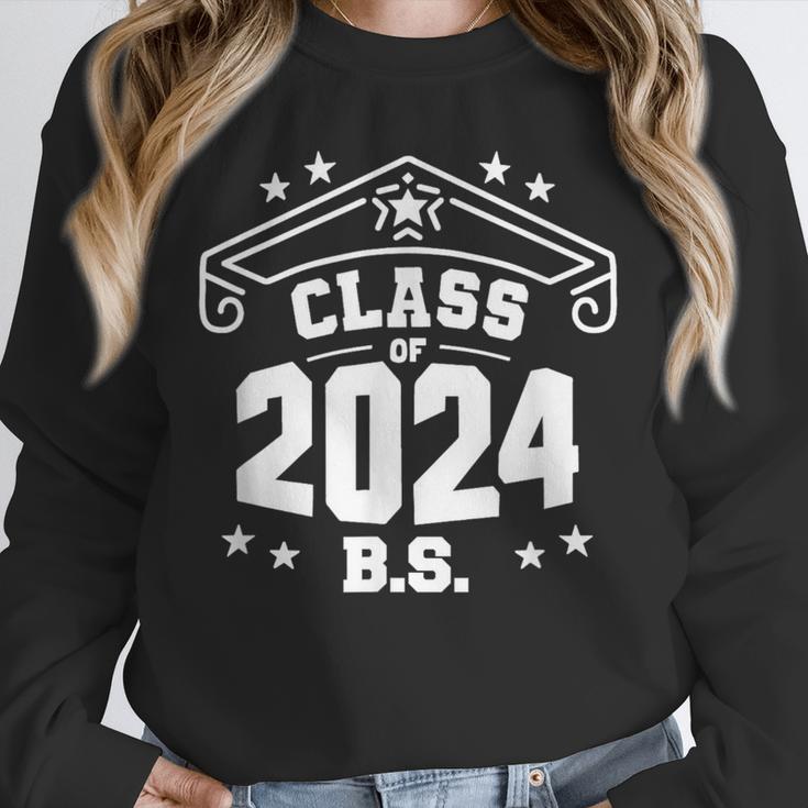 Graduation BS Class Of 2024 Grad Congratulations Graduate Unisex Sweatshirt