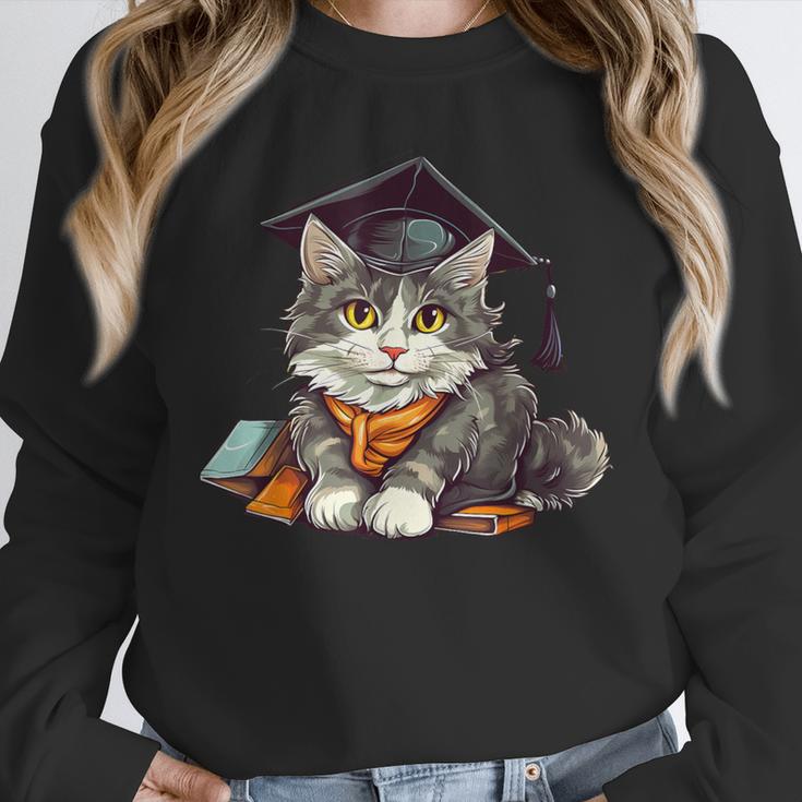 Graduation Cat Graduation Present For Graduate Grad Unisex Sweatshirt Graduation Cat Graduation Present For Graduate Grad Unisex Sweatshirt