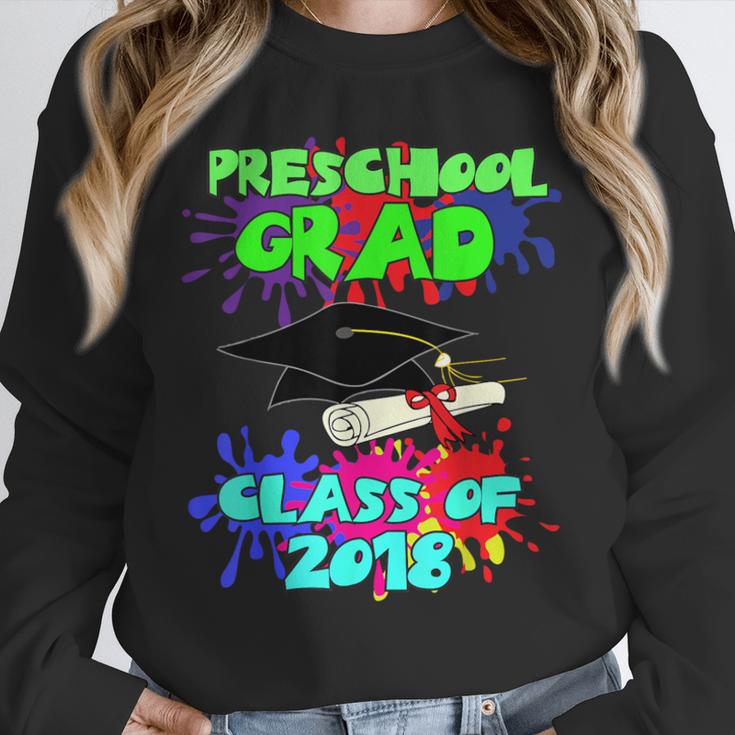 Graduation Class 2018 Cap Gown Shirt Preschool Graduate Unisex Sweatshirt