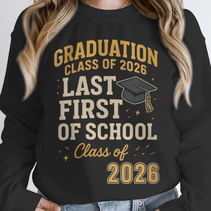 Graduation Class Of 2026 My Last First Day Of School Senior Unisex Sweatshirt