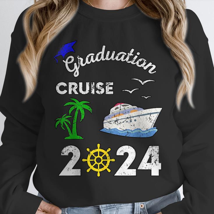 Graduation Cruise 2024 Ship Boat Vacation Summer Vacation Men Women Kids Unisex Sweatshirt