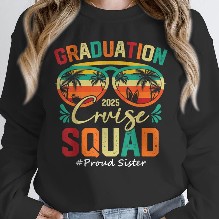 Graduation Cruise Squad 2025 Proud Sister Cruising Unisex Sweatshirt