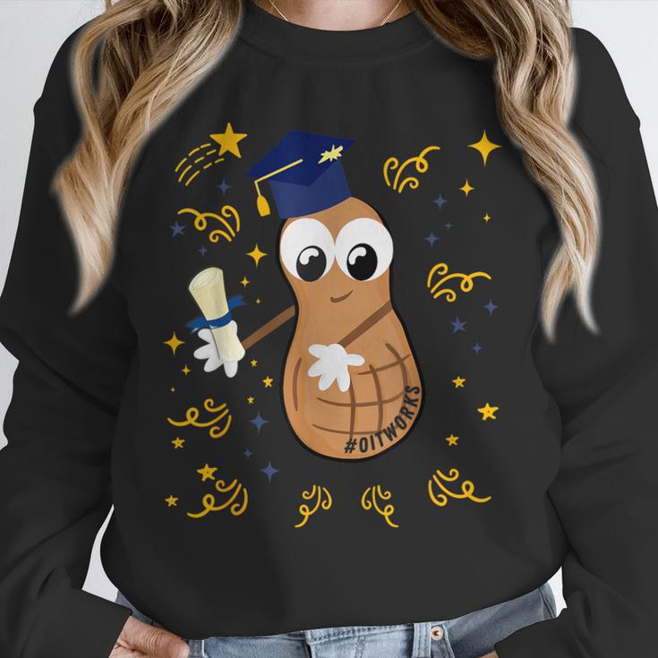 Graduation Flossing Peanut OIT Unisex Sweatshirt