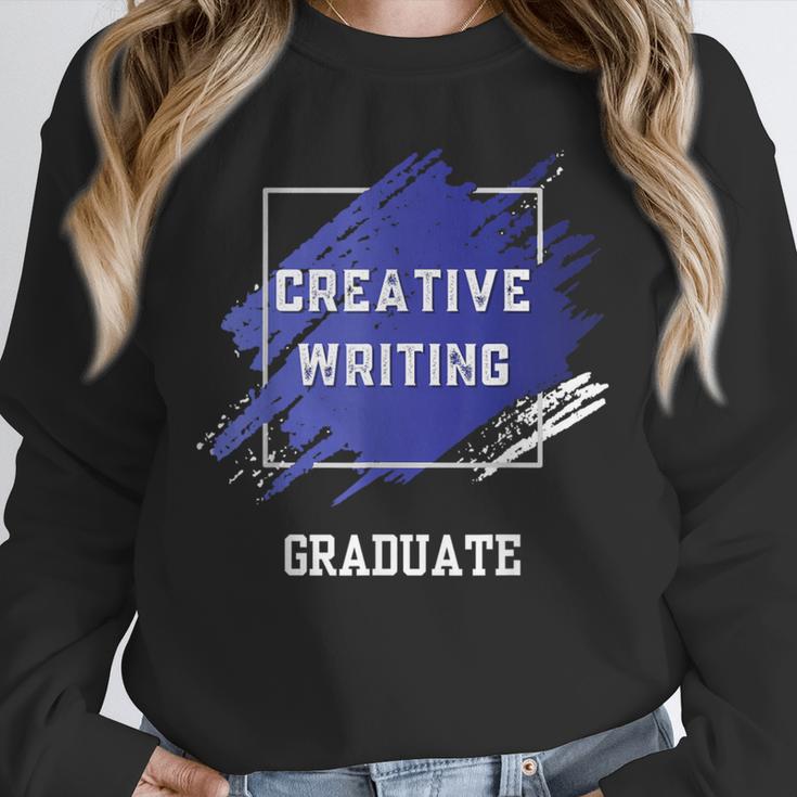 Graduation Graduated Creative Writing Degree University Unisex Sweatshirt