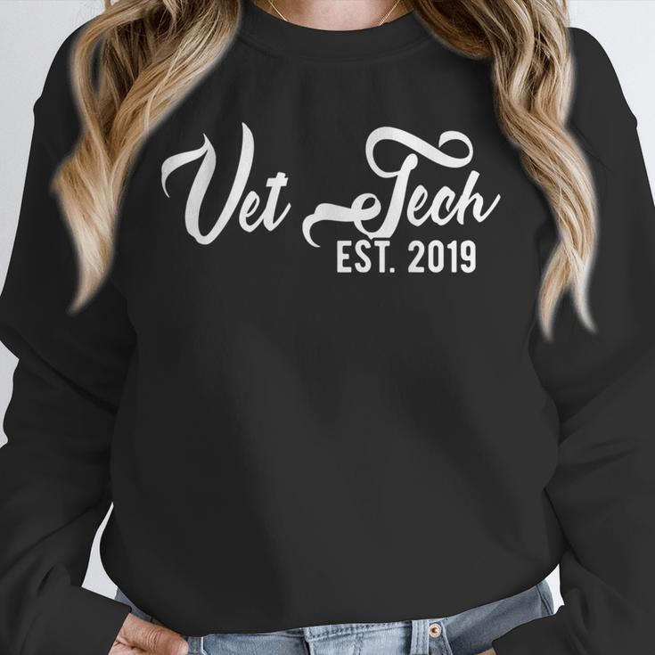 Graduation For New Vet Techs Established 2019 Unisex Sweatshirt