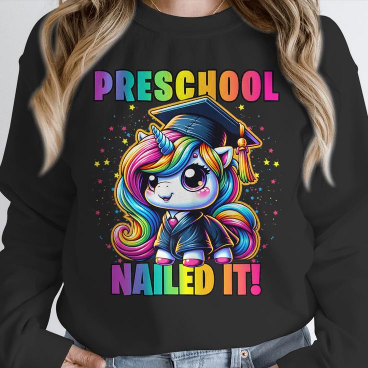 Graduation Preschool Unicorn Nailed It Pre-K Girls Grad Unisex Sweatshirt