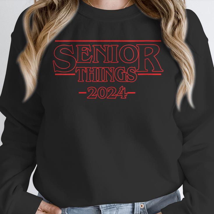 Graduation Senior Things 2024 Graduate Back To School Unisex Sweatshirt