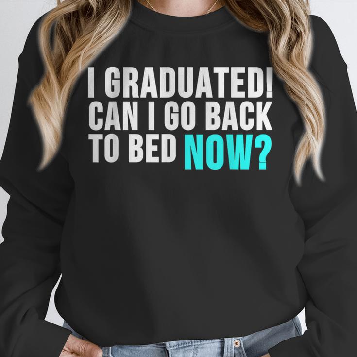 Graduation Shirt For Him Her Can I Go Back To Bed Unisex Sweatshirt