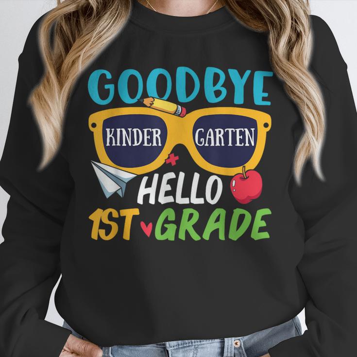 Graduation Shirt Goodbye Kindergarten Hello 1st Grade School Unisex Sweatshirt