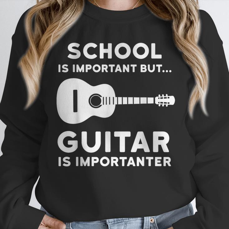 Graduation Shirt For Guitar Players & Band Member Unisex Sweatshirt
