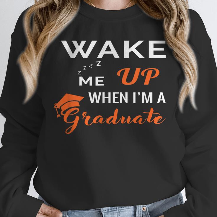 Graduation Shirt High School And College For Sleepy Graduate Unisex Sweatshirt