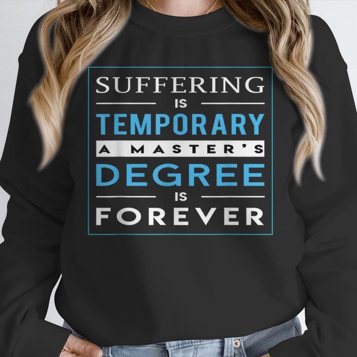 Graduation Shirt Masters Graduates From Grad School Unisex Sweatshirt