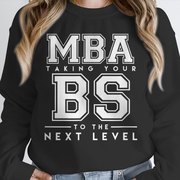 Graduation Shirt For Him Her MBA Next Level BS Unisex Sweatshirt