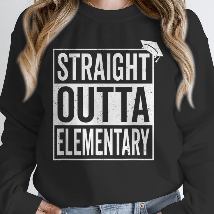 Graduation Shirt Straight Outta Elementary Unisex Sweatshirt