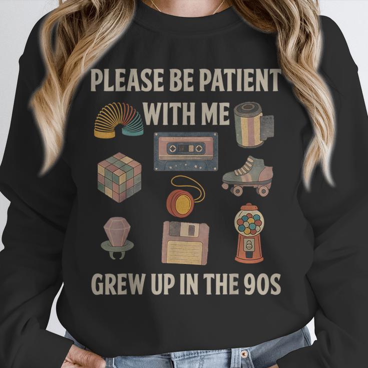 Grew Up In The 90s Retro Nostalgia Unisex Sweatshirt