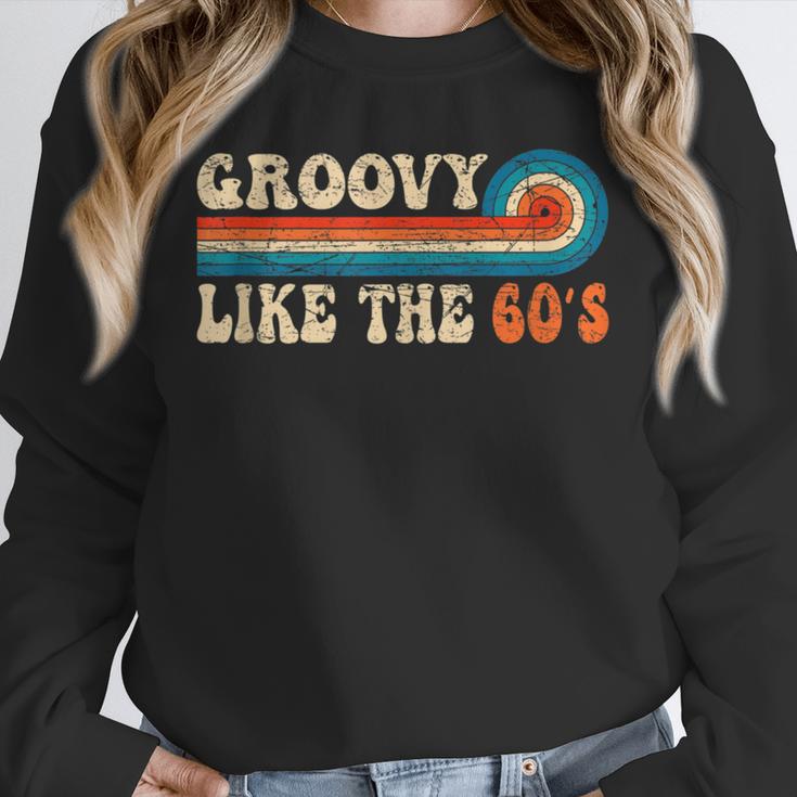Groovy Like The 60s Aesthetic Nostalgia 1960's Retro Unisex Sweatshirt Groovy Like The 60s Aesthetic Nostalgia 1960's Retro Unisex Sweatshirt
