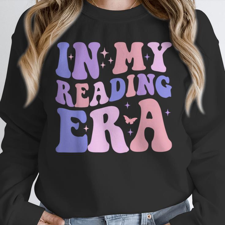 Groovy In My Reading Era Book Lovers Book Reader Unisex Sweatshirt