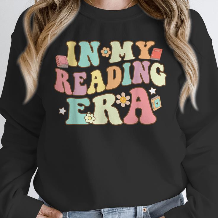 Groovy In My Reading Era Read Book Reader Reading Unisex Sweatshirt