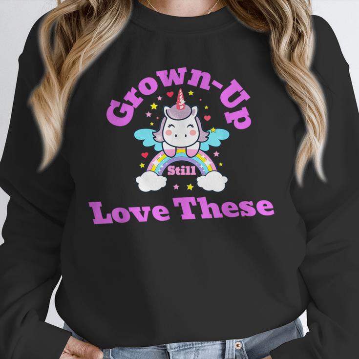 Grown-Up Still Love These Magical Unicorn Nostalgia Unisex Sweatshirt