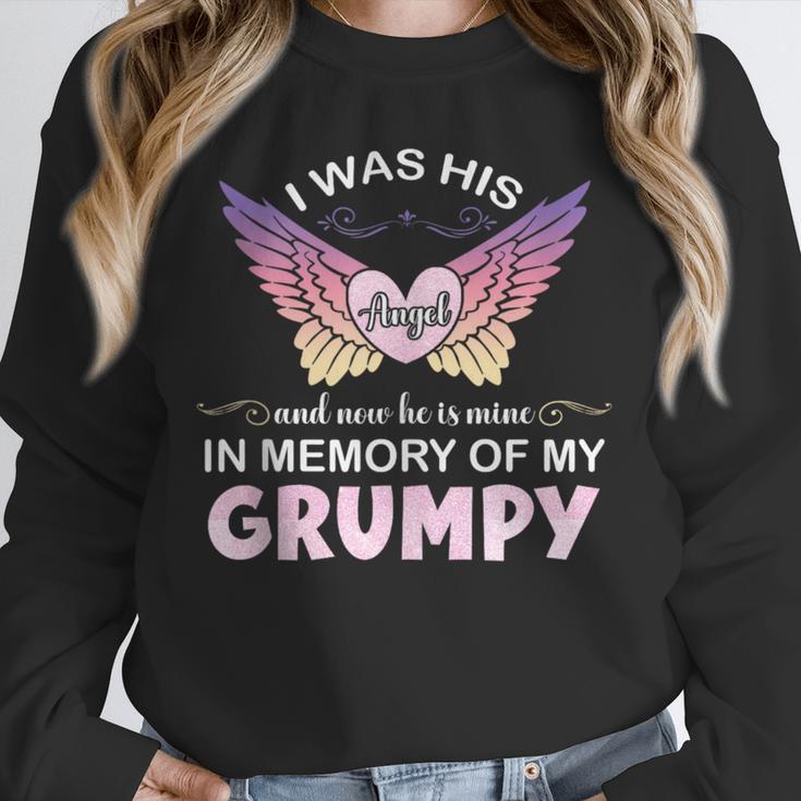 Grumpy Angel In My Memory Cute Family Remembrance Match Unisex Sweatshirt