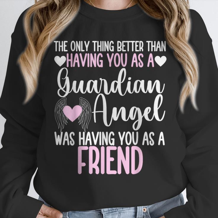 Guardian Angel Memorial In Memory Of Friend Unisex Sweatshirt