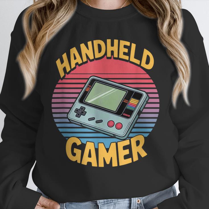 Handheld Gamer Retro Portable Console Nostalgia Unisex Sweatshirt Handheld Gamer Retro Portable Console Nostalgia Unisex Sweatshirt