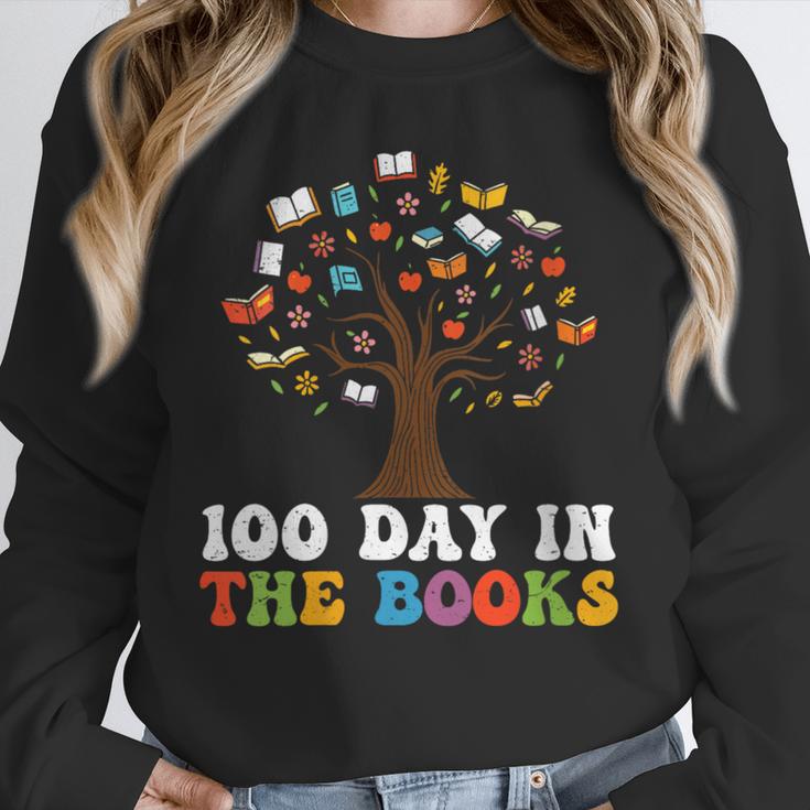 Happy 100 Days In The Books Reading Celebration Graphic Tees Unisex Sweatshirt