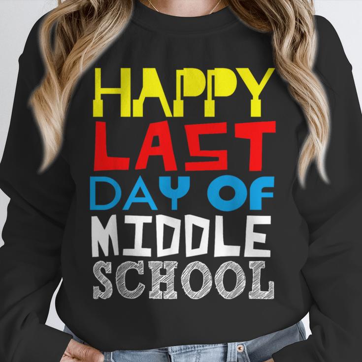 Happy Last Day Of Middle School Graduation Unisex Sweatshirt