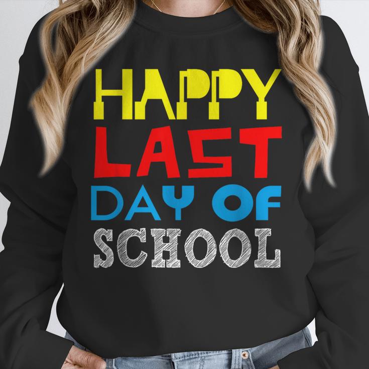Happy Last Day Of School Graduation Teachers Student Unisex Sweatshirt