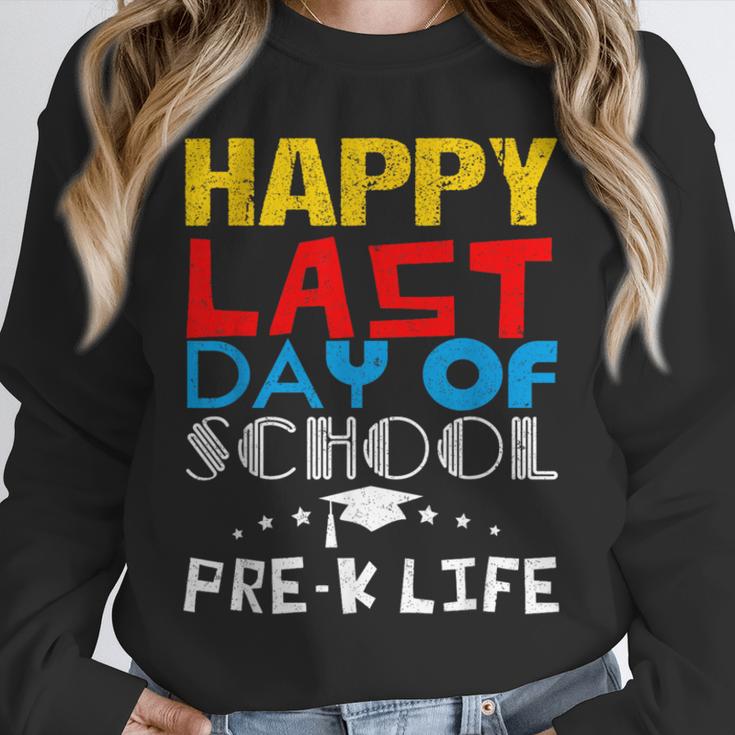 Happy Last Day Of School Pre-K Life Graduation T-Shirt Unisex Sweatshirt