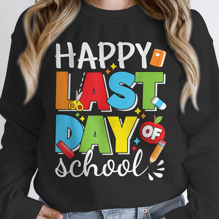 Happy Last Day Of School Teacher Student Graduation Unisex Sweatshirt