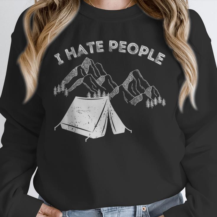 I Hate People Introvert Sarcastic I Love Camping Unisex Sweatshirt I Hate People Introvert Sarcastic I Love Camping Unisex Sweatshirt