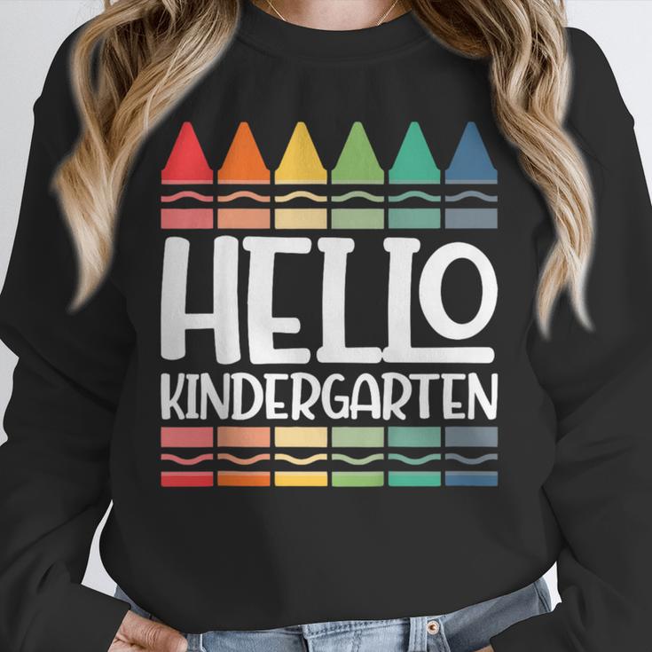 Hello Kindergarten First Day Back To School Graduation Unisex Sweatshirt