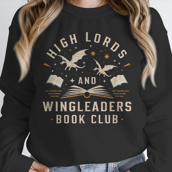 High Lords & Wingleaders Fantasy Reader Book Club Dragons Unisex Sweatshirt High Lords & Wingleaders Fantasy Reader Book Club Dragons Unisex Sweatshirt