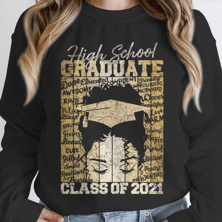 High School Graduate Queen Class Of 2021 Graduation Unisex Sweatshirt