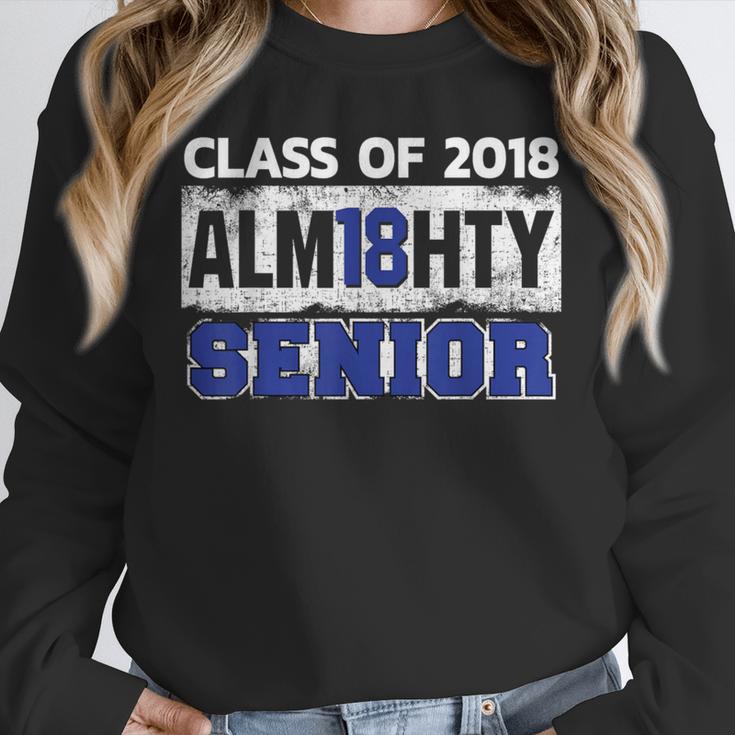 High School Graduation 2018 T-Shirt For Senior Alm18hty Unisex Sweatshirt