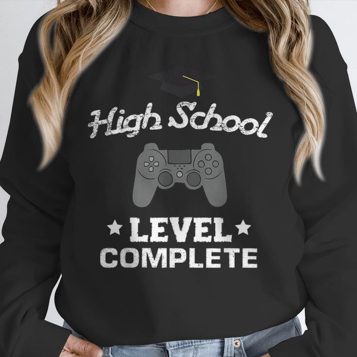High School Graduation Shirt Video Gamer Nerd Geek Game Unisex Sweatshirt