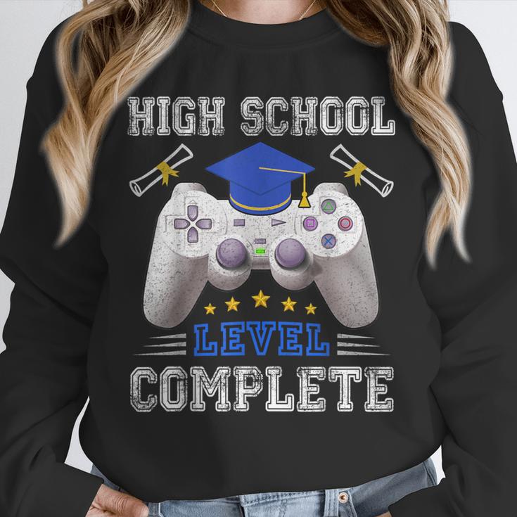 High School Level Complete Class Of 2025 Graduation Unisex Sweatshirt