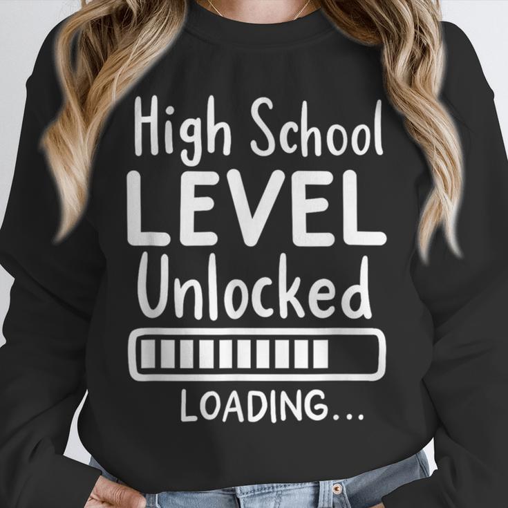 High School Level Unlocked Gamer Graduation Apparel Unisex Sweatshirt