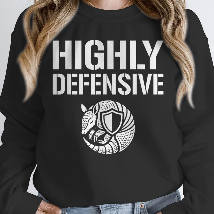 Highly Defensive Armadillo Shield Introvert Boundaries Unisex Sweatshirt
