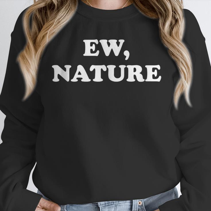 Homebody Indoorsy Introvert Ew Nature Unisex Sweatshirt