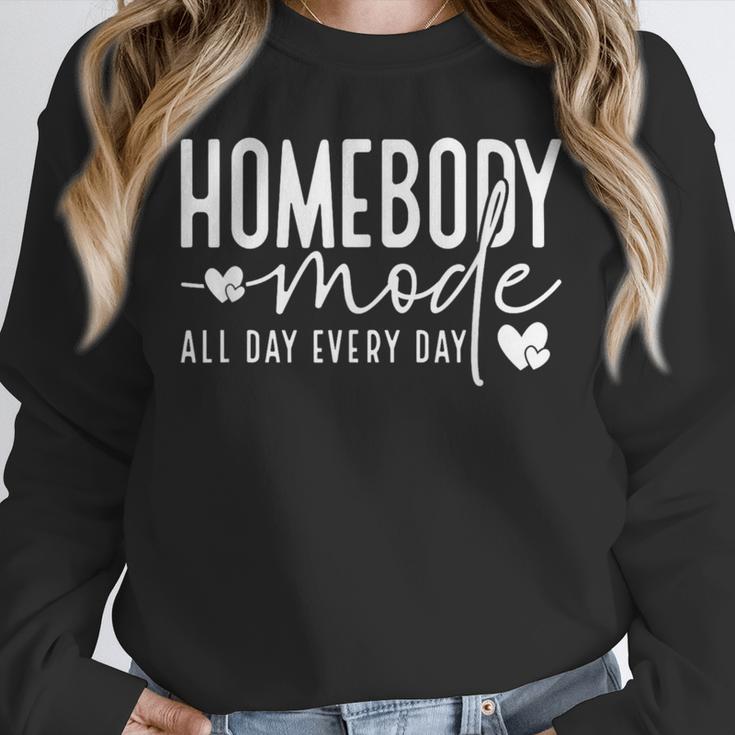 Homebody Introvert Cozy Trendy Indoorsy Homebody Unisex Sweatshirt