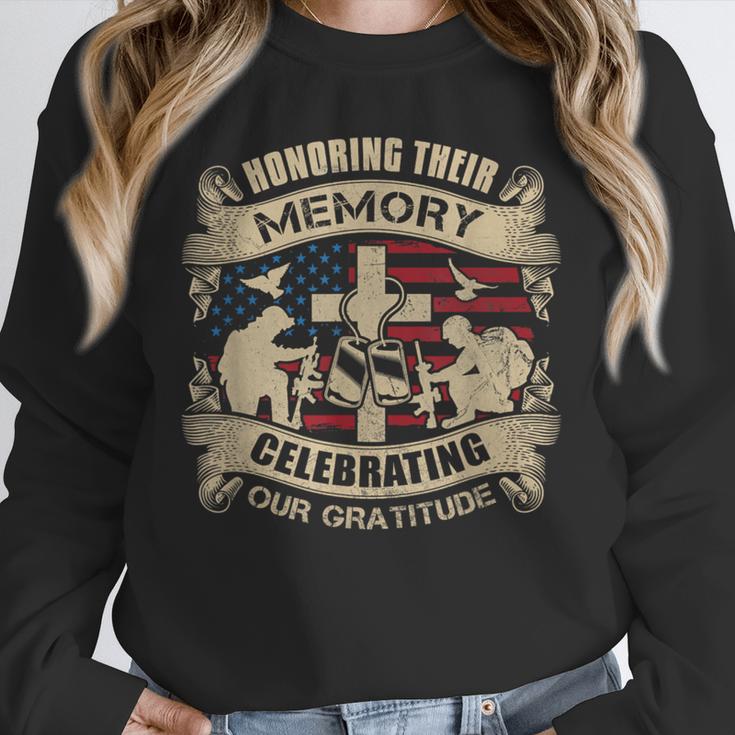 HONORING THEIR MEMORY CELEBRATING OUR GRATITUDE Unisex Sweatshirt