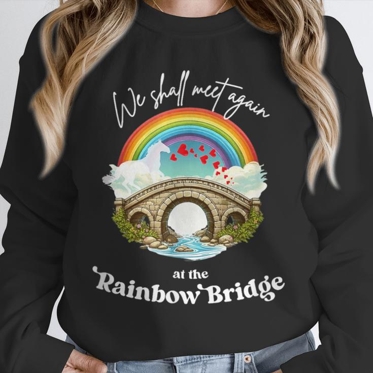 Horse Memorial In Loving Memory Of Horse Rainbow Bridge Unisex Sweatshirt Horse Memorial In Loving Memory Of Horse Rainbow Bridge Unisex Sweatshirt