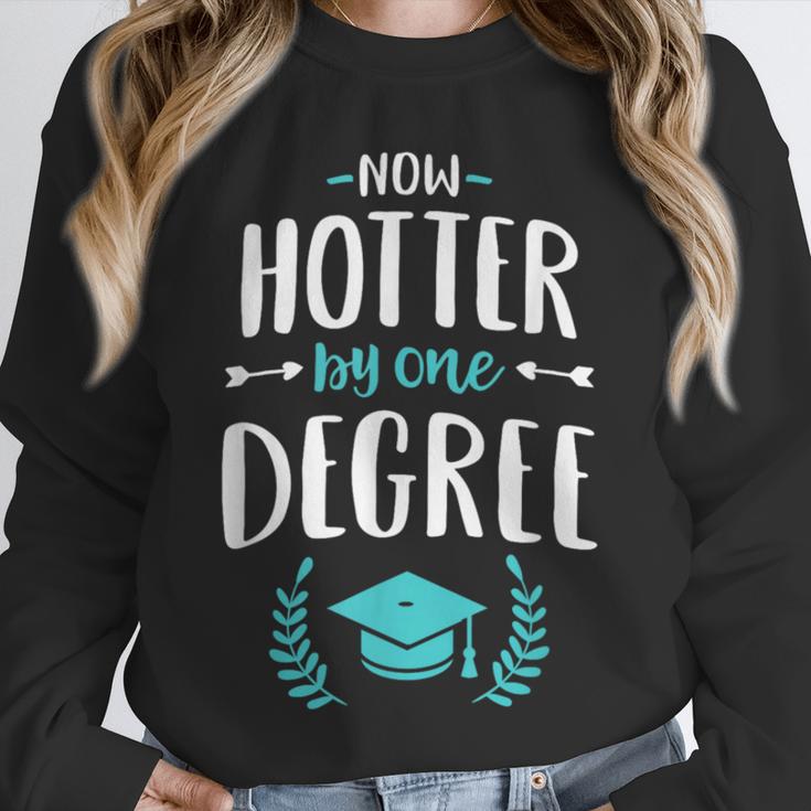 Now Hotter By One Degree Shirt Class Of 2024 Graduation Unisex Sweatshirt